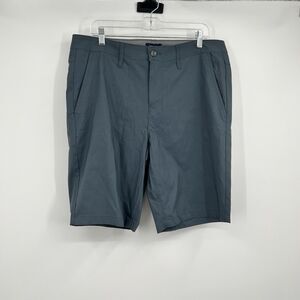 Mens Chaps Gray Golf Shorts Regular Fit 36 Casual Summer Preppy